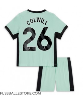 Günstige Chelsea Levi Colwill #26 3rd trikot Kinder 2023-24 Kurzarm (+ Kurze Hosen)